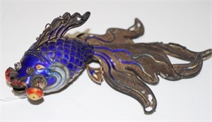 Large Chinese reticulated enamel fish