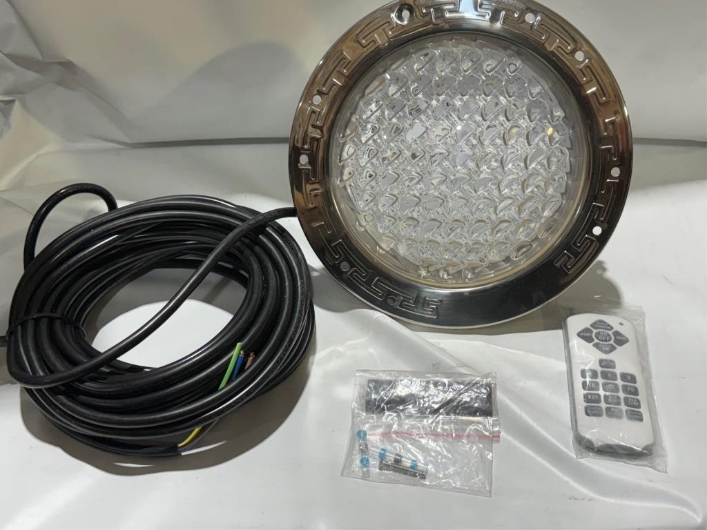 $280 LED Pool Light, 12V 35W, Remote, Underwater