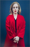 Autograph COA Adele Photo