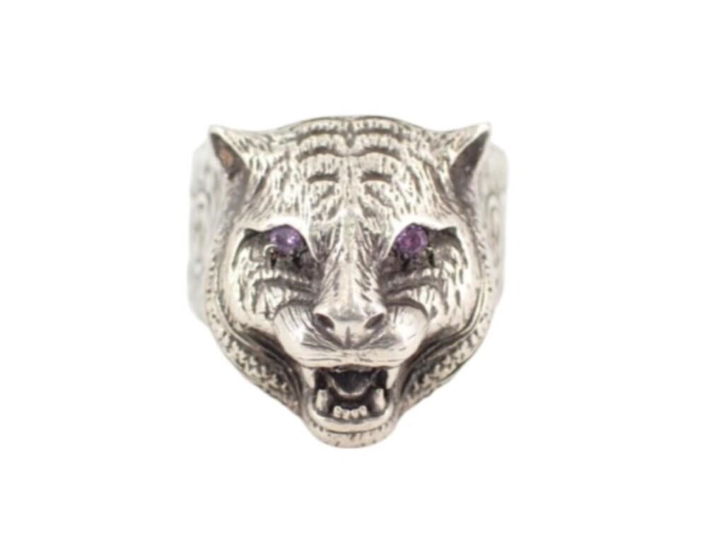 Gucci Tiger Head Ring