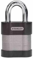 Stanley Hardware Laminated Steel Padlock