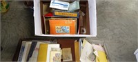 Box Lot Of Assorted Stamps.