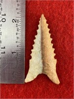 Dalton    Indian Artifact Arrowhead