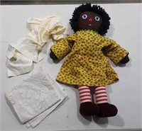 Early Black  Americana Raggedy Ann Doll