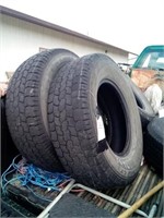 Pick up truck tires (4)
