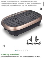 EILISON Atom Vibration Plate Exercise Machine