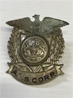 Allegheny Ludlum Steel Security Badge