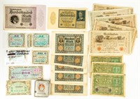Coin 19 Reichbanknotes+19 Japan WW2 Military Note