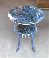 Hand Painted Lamp Table