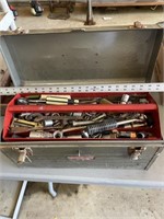 Craftsman Metal Toolbox w LOTS of Tools