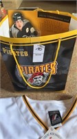 Pittsburgh Pirates bag with Mario Lemieux