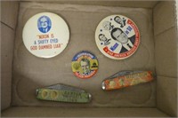 Presidential knives and pins
