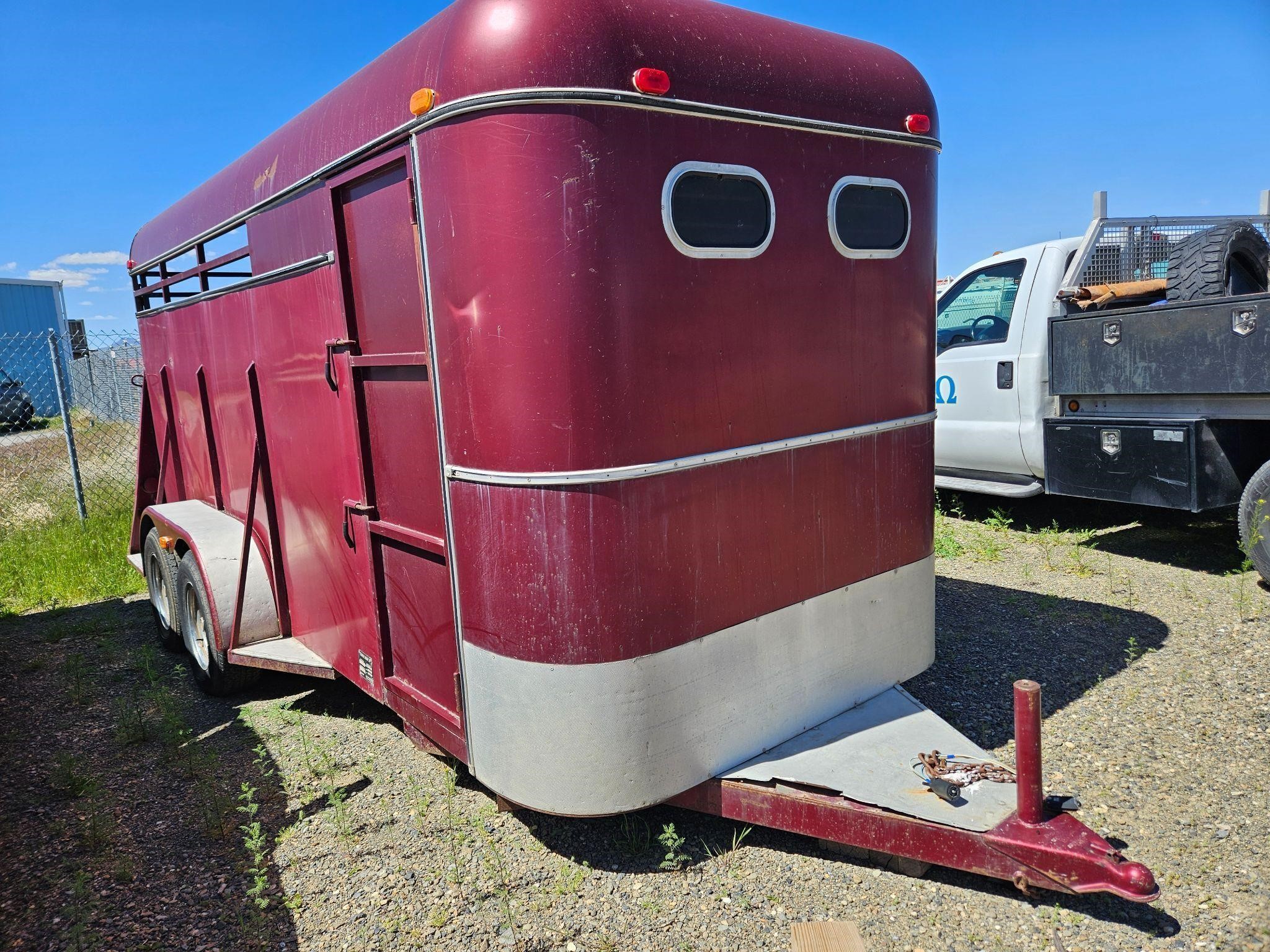 1984 Brawley 4 Horse Trailer