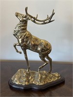 Brass Deer Decor