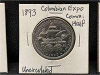 1893 Columbian Expo Commemorative Half Dollar