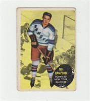 1961 Topps Ted Hampson Hockey Card