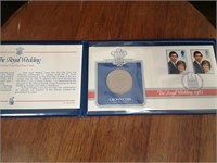 The Royal Wedding Crown Coin and 1st Day cover