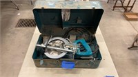 Makita 7 1/4” Hypoid saw with case