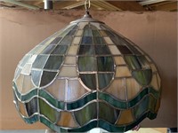 Modern Stained Glass Hanging Lamp