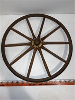 Iron wagon wheel