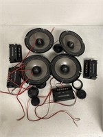 FINAL SALE WITH MISSING PARTS - SPEAKER PARTS