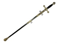 Masonic Knights of Columbus Ceremonial Sword