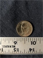 John Quincy Adam’s Gold One Dollar Coin