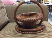 Collapsible Wooden basket