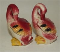 Vintage Pink & Yellow Geese
