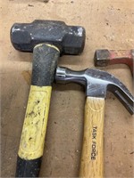 3 hammers- claws and sledge