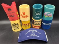 Vintage Coozies, Lot of 9