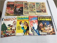3 National Lampoons, Harpoon magazine, and comics