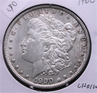 1900 MORGAN DOLLAR CHOICE BU