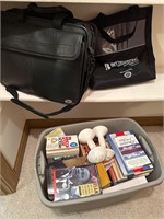 Tote of Books, Weights, Bags