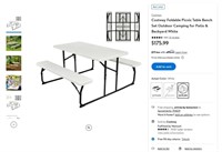 N8607  Costway Foldable Picnic Table Set