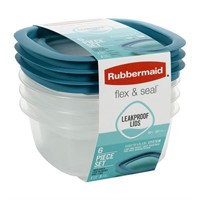 Rubbermaid Flex & Seal Food Storage Container Set