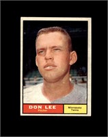 1961 Topps #153 Don Lee EX to EX-MT+