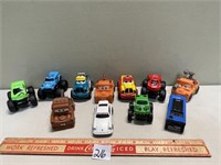 FIN LOT OF CHILDRENS CARS INCLUDING DISNEY