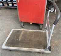 Aluminum Shop Cart w/Collapsible Handle