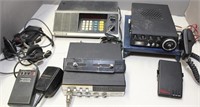 Bearcat 210 scanner, Cobra 40 Plus CB radio