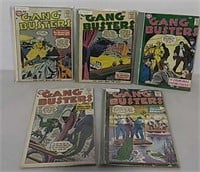 Five DC Gang Busters comics