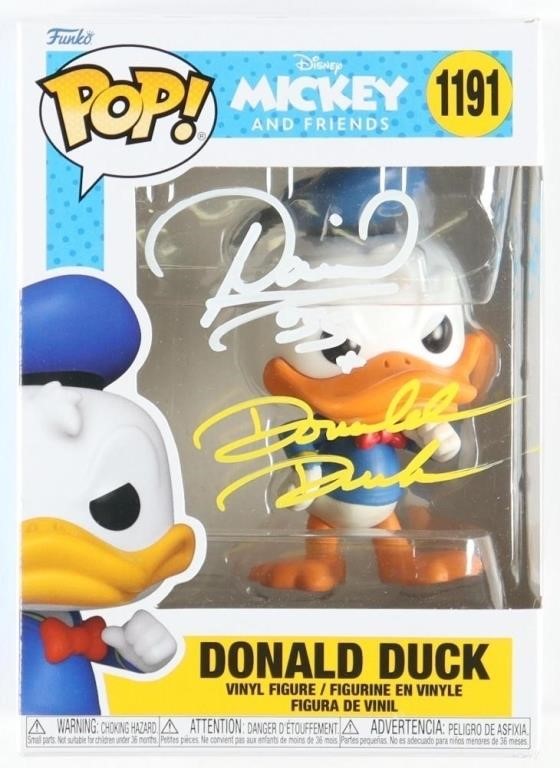 Daniel Ross Signed "Mickey And Friends" #1191 Fu