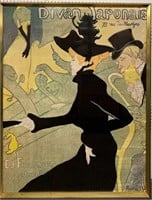 Toulouse Lautrec Print, Divan Japonais