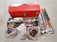 Toolbox with Various Sockets & More