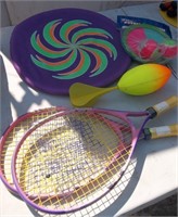 Wilson Rackets, Turbo Nerf, Pitch n Catch, Frisby