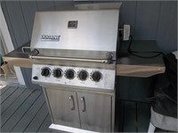 Ducane Stainless Propane Grill/ Rotisserie