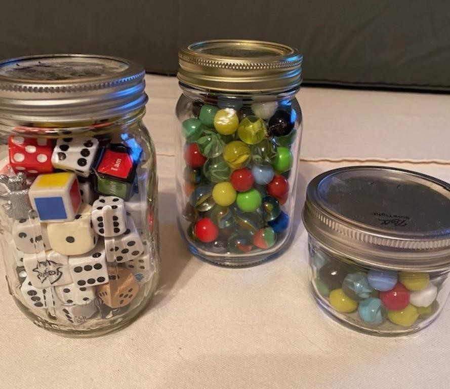 Dice and Marbles