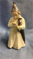 Royal Copenhagen Denmark Porcelain figure, boy