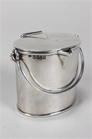 Victorian Sterling Silver Traveling Cream Jug,