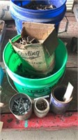 Bucket of Nails, Bolts and Misc.